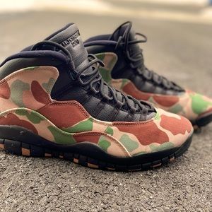 Air Jordan’s 10 camouflage